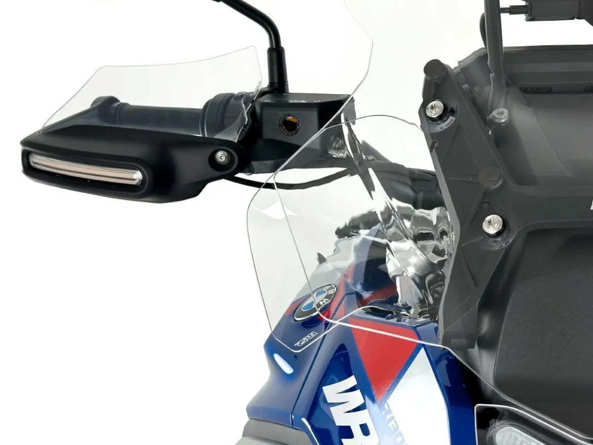 COPPIA DEFLETTORI LATERALI WRS TRASPARENTE BMW R 1300 GS 2023-2026