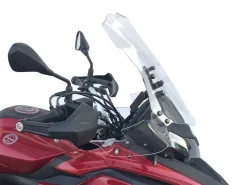 COPPIA DEFLETTORI MAGGIORATI WRS TRASPARENTI BENELLI TRK 502 / X 2017-2026