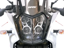 COPPIA DEFLETTORI MAGGIORATI WRS TRASPARENTE YAMAHA TENERE 700 2019-2024