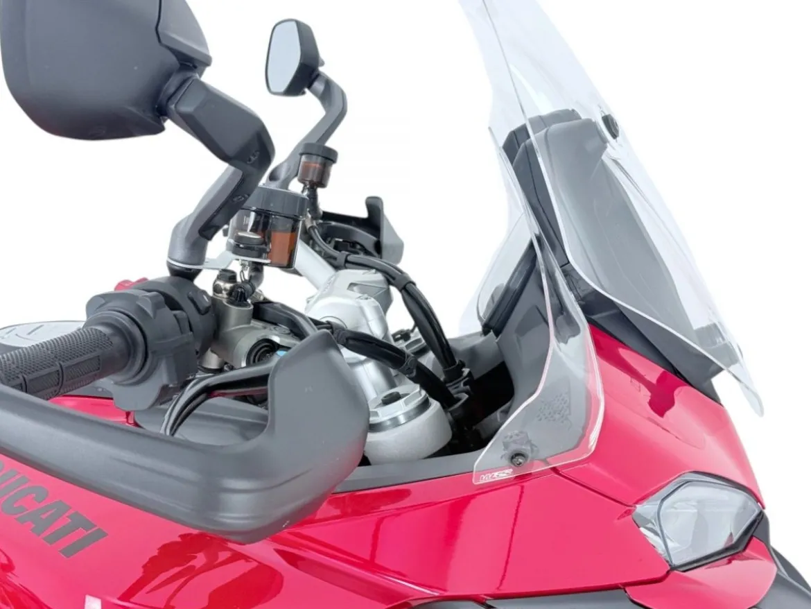COPPIA DEFLETTORI MAGGIORATI TRASPARENTI WRS DUCATI MULTISTRADA V2 / S 2025-2026