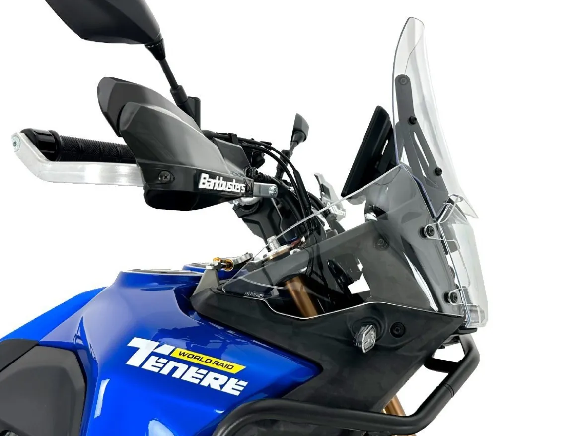 COPPIA DEFLETTORI MAGGIORATI WRS TRASPARENTE YAMAHA TENERE 700 WORLD RAID 2022-2024