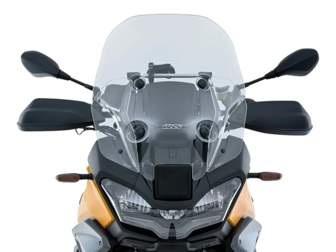 COPPIA DEFLETTORI TRASPARENTI WRS MOTO GUZZI STELVIO 2024-2026