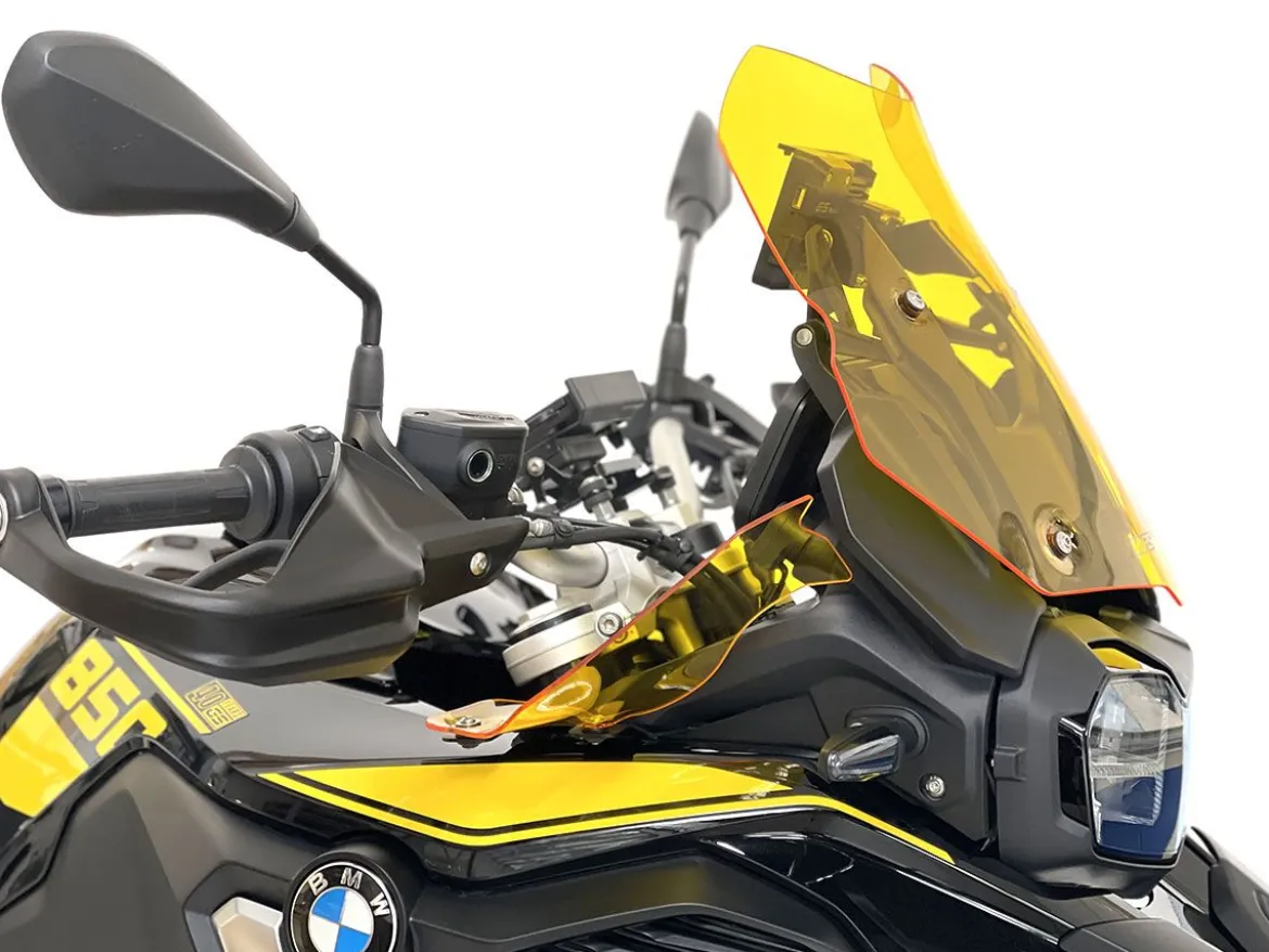 COPPIA DEFLETTORI WRS GIALLO BMW F 800 GS 2024-2026