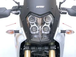 COPPIA DEFLETTORI WRS NERO OPACO YAMAHA TENERE 700 2019-2024