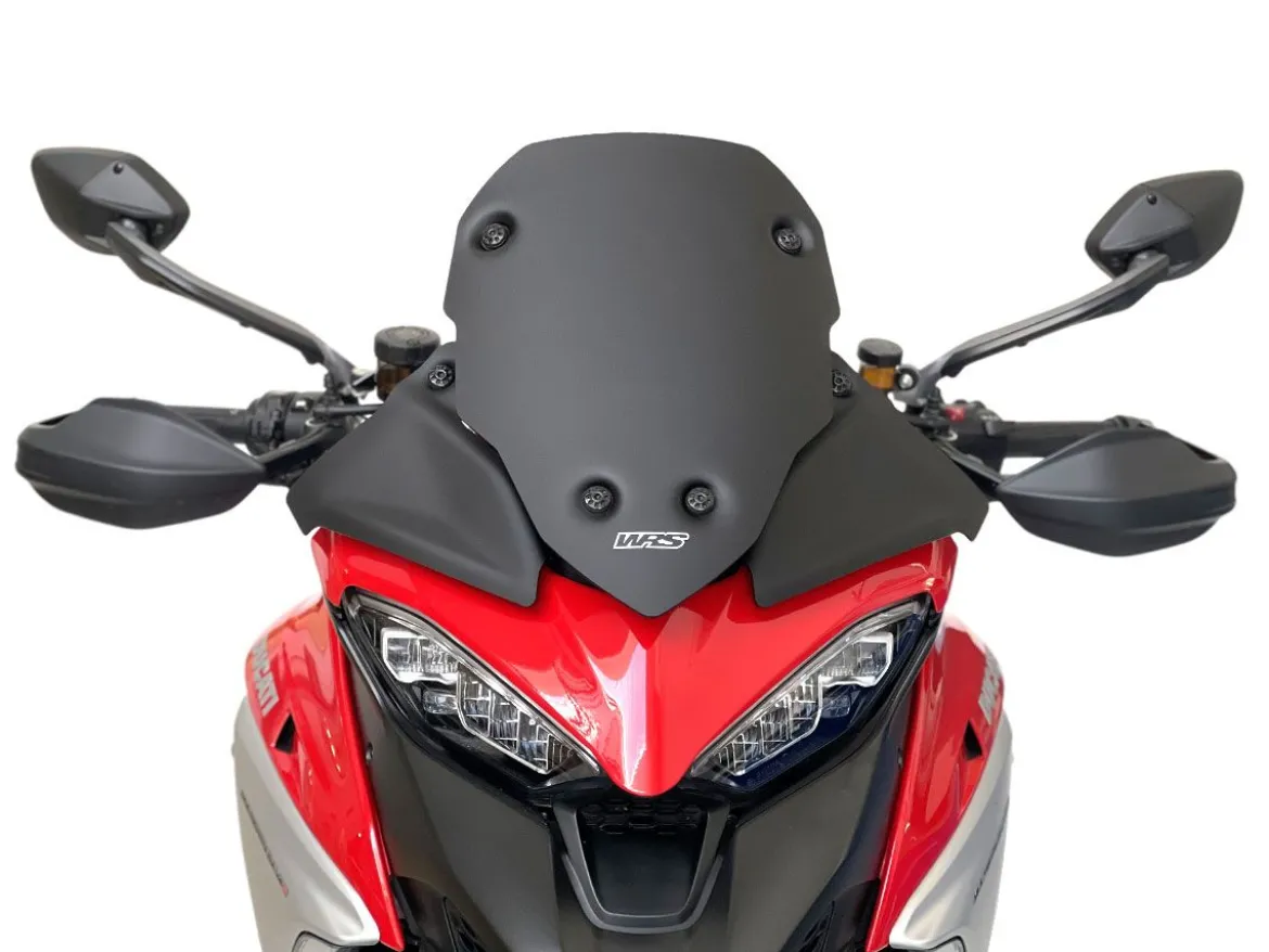 COPPIA DEFLETTORI WRS NERO OPACO DUCATI MULTISTRADA V4 PIKES PEAK 2022-2026