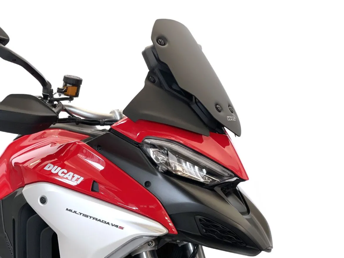 COPPIA DEFLETTORI WRS NERO OPACO DUCATI MULTISTRADA V4 PIKES PEAK 2022-2026