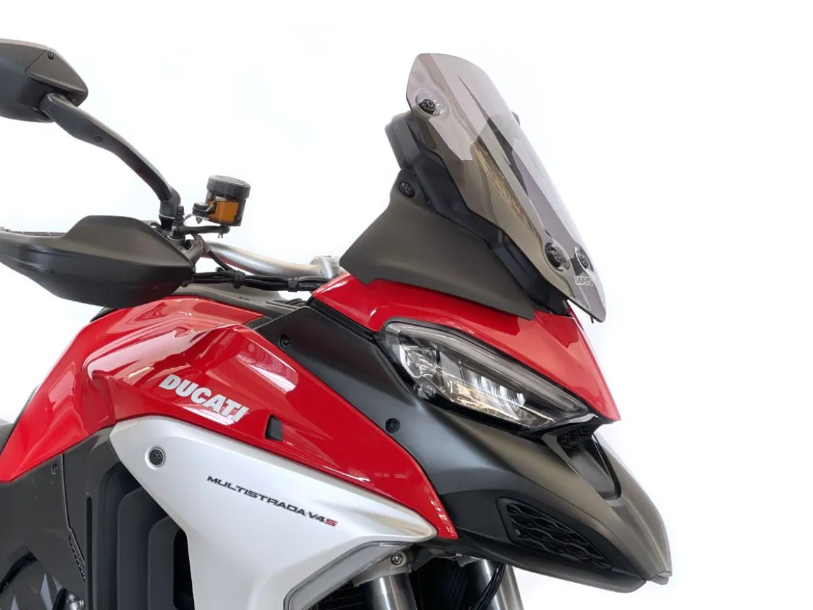COPPIA DEFLETTORI WRS NERO OPACO DUCATI MULTISTRADA V4 PIKES PEAK 2022-2026
