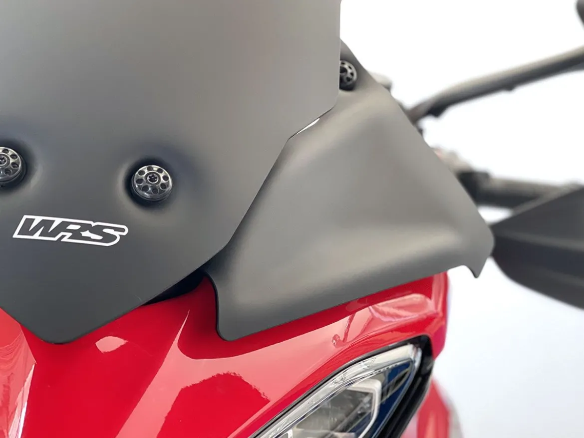 COPPIA DEFLETTORI WRS NERO OPACO DUCATI MULTISTRADA V4 PIKES PEAK 2022-2026