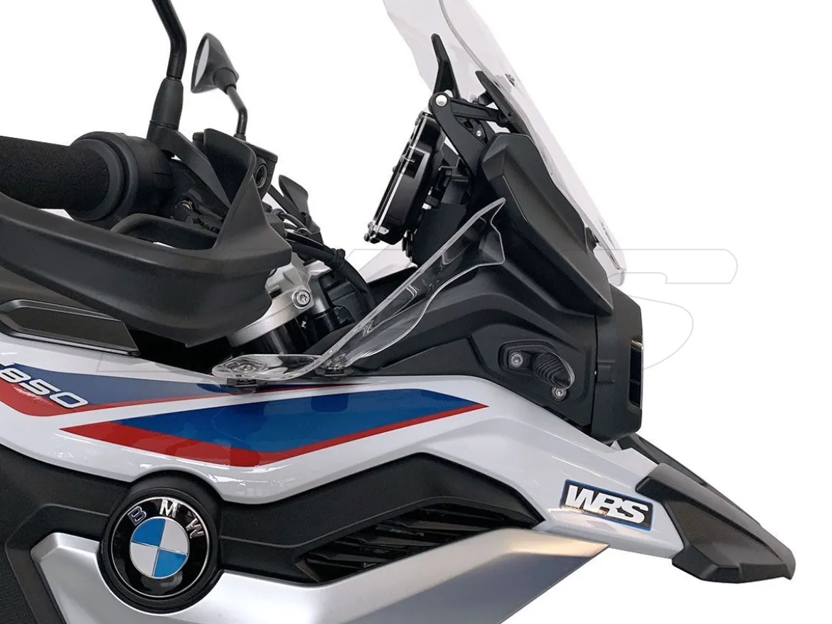 COPPIA DEFLETTORI WRS TRASPARENTI BMW F 800 GS 2024-2026
