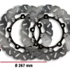 COPPIA DISCHI FRENO ANTERIORE WHOOP DISC ESTERNO 267-SPESSORE 3,5MM MALOSSI YAMAHA T MAX TECH MAX 560 IE 4T LC EURO 5 2020-2021