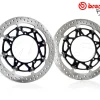 COPPIA DISCHI FRENO T-DRIVE BREMBO 330 KAWASAKI ZX-10 RR ABS 2021-2023
