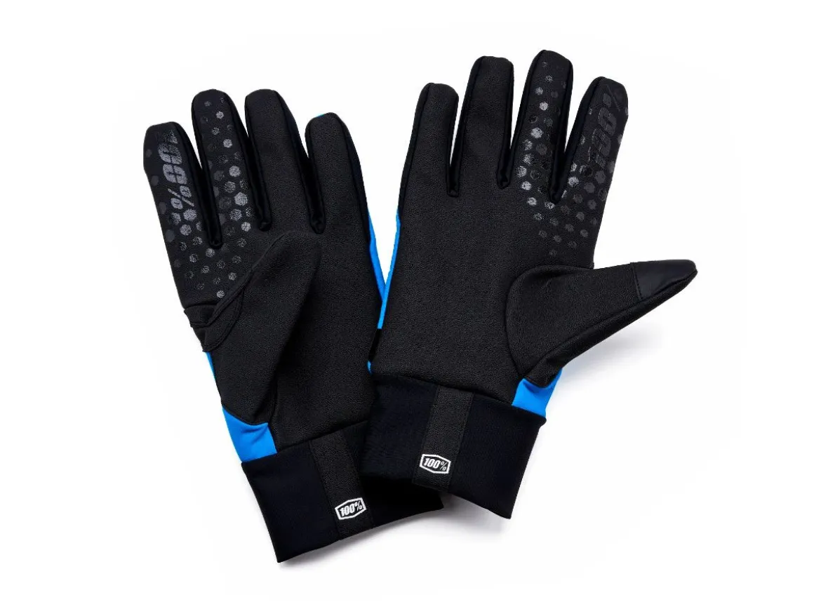 COPPIA GUANTI PIOGGIA 100% HYDROMATIC BRISKER BLU
