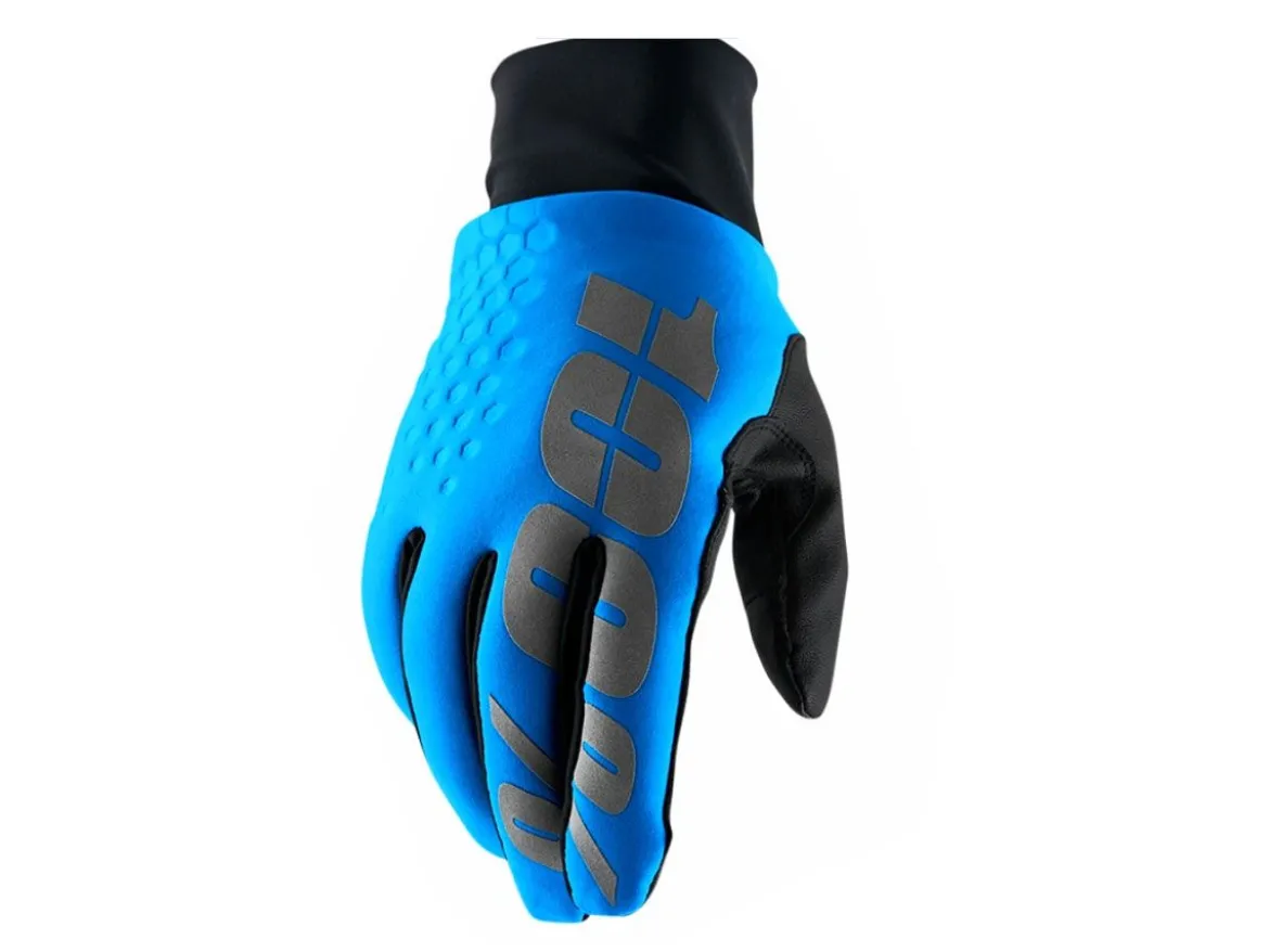 COPPIA GUANTI PIOGGIA 100% HYDROMATIC BRISKER BLU