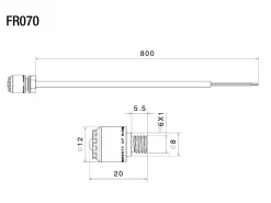 COPPIA INDICATORI DIREZIONE LIGHT UNIT ANTERIORI RIZOMA BMW S 1000 RR 2023-2025