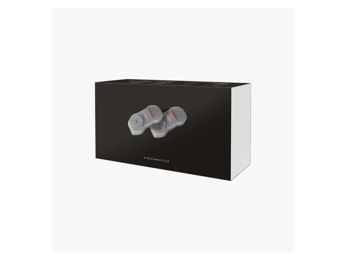 COPPIA INTERFONI BLUETOOTH 10R COMANDI SOTTILI SENA 4.1