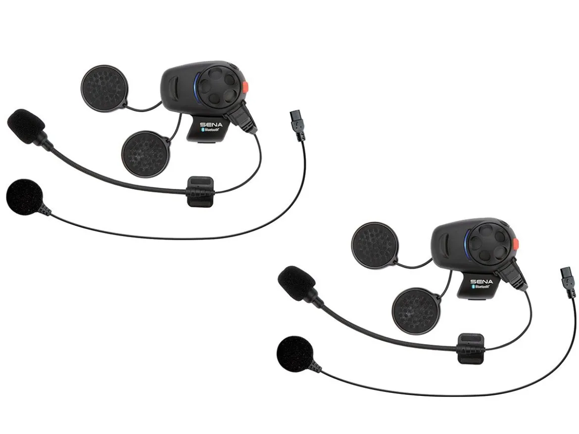 COPPIA INTERFONI SMH5 BLUETOOTH 3.0 2 VOCI SENA