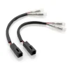 COPPIA KIT CABLAGGI ELETTRICI INDICATORI DIREZIONE E SPECCHIO RETROVISORE CON INDICATORE INTEGRATO RIZOMA DUCATI 1299 PANIGALE S