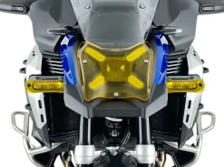 COPPIA LENTI PROTEZIONE FARETTI GIALLO FLUO WRS BMW R 1300 GS ADVENTURE 2024-2025