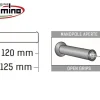 COPPIA MANOPOLE NERO/BLU ROAD-RACING DOMINO DIAMETRO 22-26 UNIVERSALI