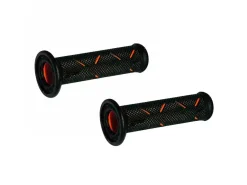 COPPIA MANOPOLE PROGRIP 717 STRADALI DIAMETRO 22-25 UNIVERSALI CON FORO