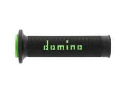 COPPIA MANOPOLE RACING DOMINO STRADALI DIAMETRO 20-26 NERO-VERDE
