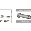COPPIA MANOPOLE RACING DOMINO STRADALI DIAMETRO 22-26 CIANO/NERO