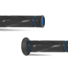 COPPIA MANOPOLE RACING PROGRIP 838 DUAL DENSITY FORATE BLU UNIVERSALI