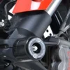 COPPIA PROTEZIONI FORCELLA GRANDE NERO R&G DUCATI DESERTX 2022-2025
