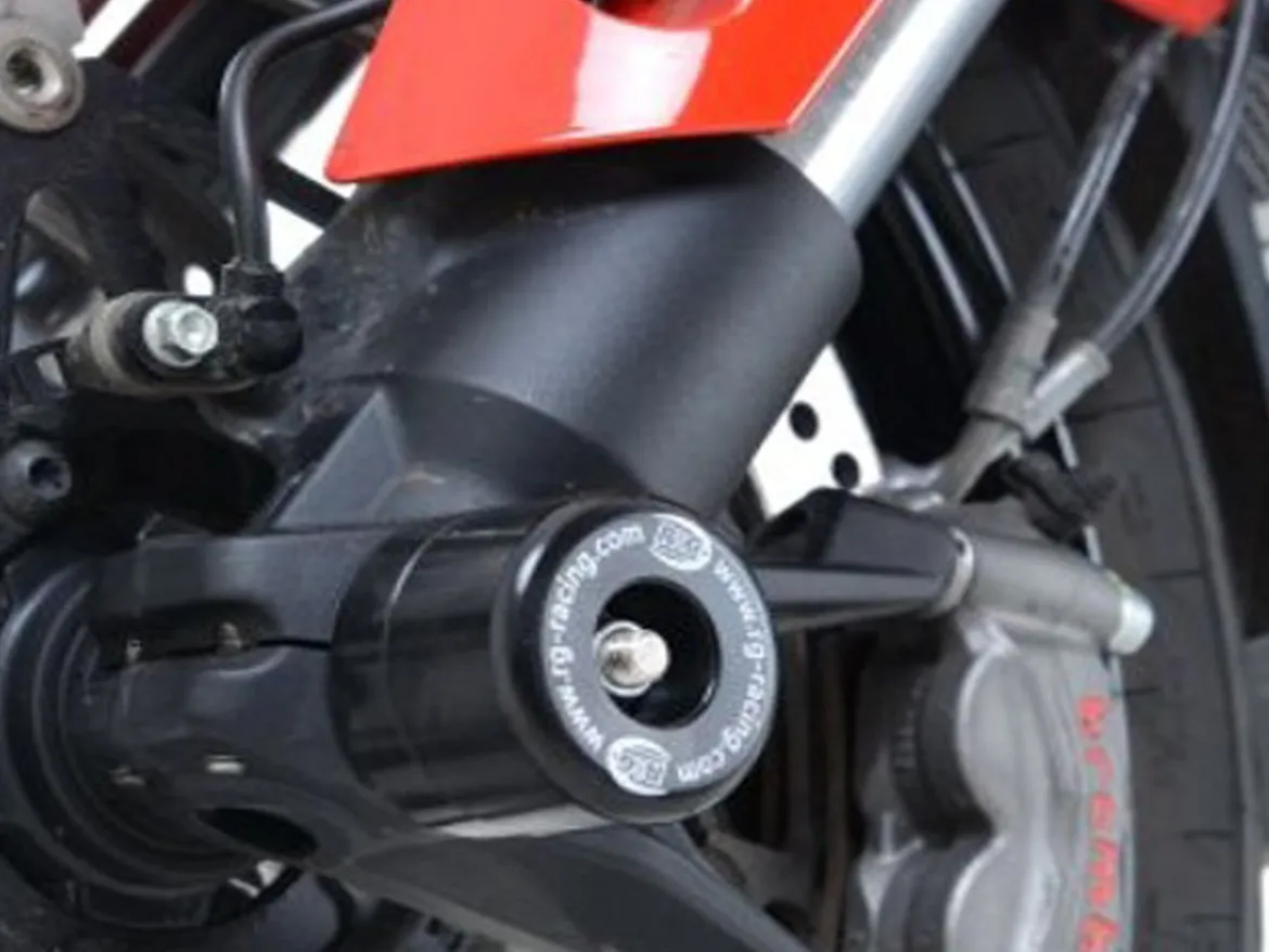 COPPIA PROTEZIONI FORCELLA GRANDE NERO R&G DUCATI DESERTX 2022-2025