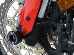 COPPIA PROTEZIONI PERNO RUOTA ANTERIORE R&G HONDA CBR 650 R 2019-2024