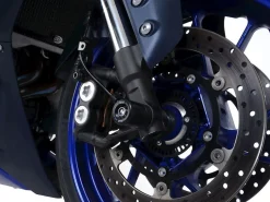 COPPIA PROTEZIONI PERNO RUOTA ANTERIORE R&G YAMAHA YZF R7 2022