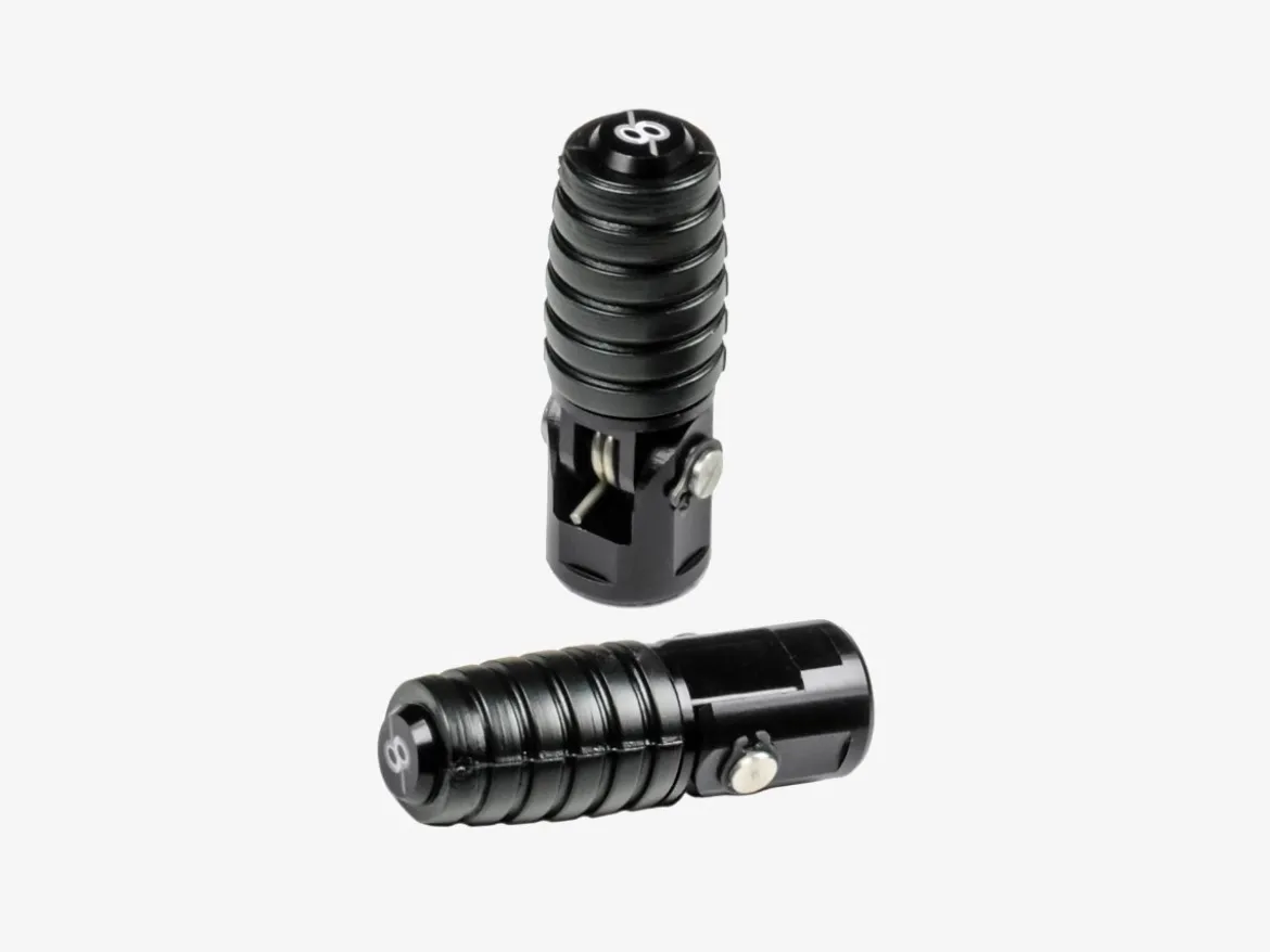 COPPIA PUNTALINI PIEGHEVOLI STANDARD RICAMBIO PEDANE BONAMICI RACING