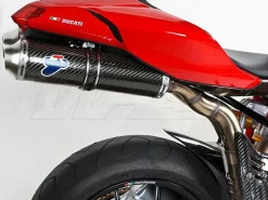 COPPIA SCARICHI TERMINALI TERMIGNONI CARBONIO DUCATI 848 / 1098 / 1198 / R / S