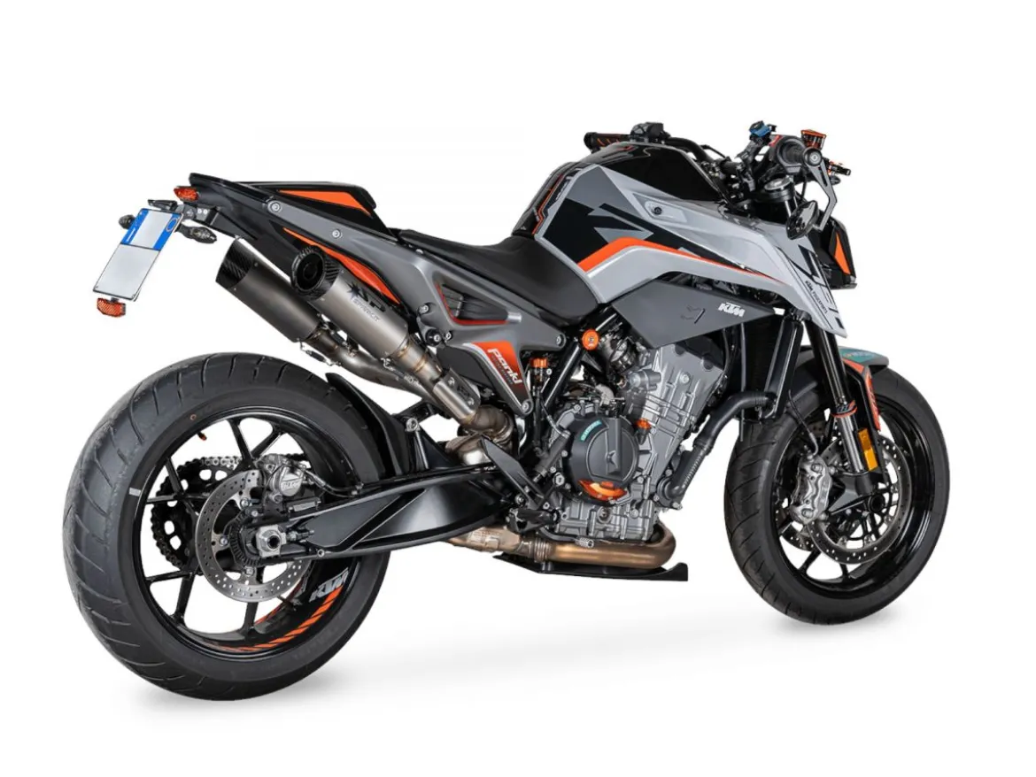 COPPIA SILENZIATORI DYNO TITANIO SPARK KTM DUKE 790 L 2023-2024