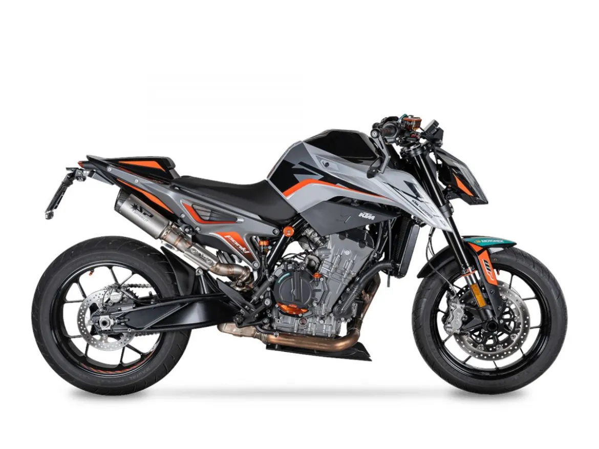 COPPIA SILENZIATORI DYNO TITANIO SPARK KTM DUKE 790 L 2023-2024