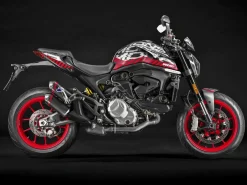 COPPIA TERMINALI RACING TERMIGNONI UFFICIALI DUCATI MONSTER 937 / + / SP 2021-2025 NOÂ UPMAP