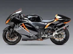 COPPIA TERMINALI SLIP-ON RACE CARBONIO R-77 YOSHIMURA SUZUKI GSX 1300 R HAYABUSA 2021-2024