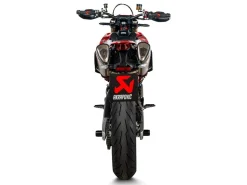 COPPIA TERMINALI SLIP ON TITANIO AKRAPOVIC DUCATI HYPERMOTARD 698 MONO / RVE 24-25