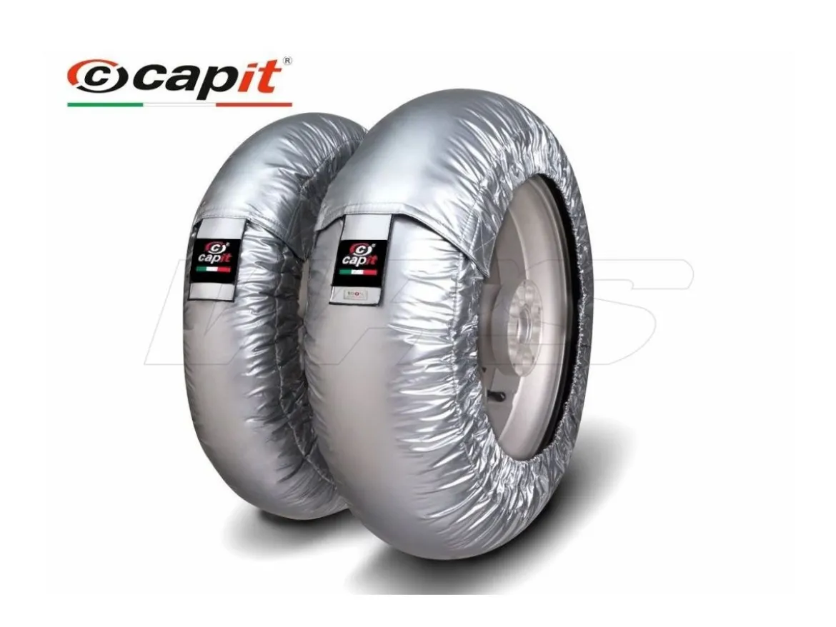 COPPIA TERMOCOPERTE ARGENTO CAPIT MOTO MAXIMA SPINA TAGLIA XL PRESA EU