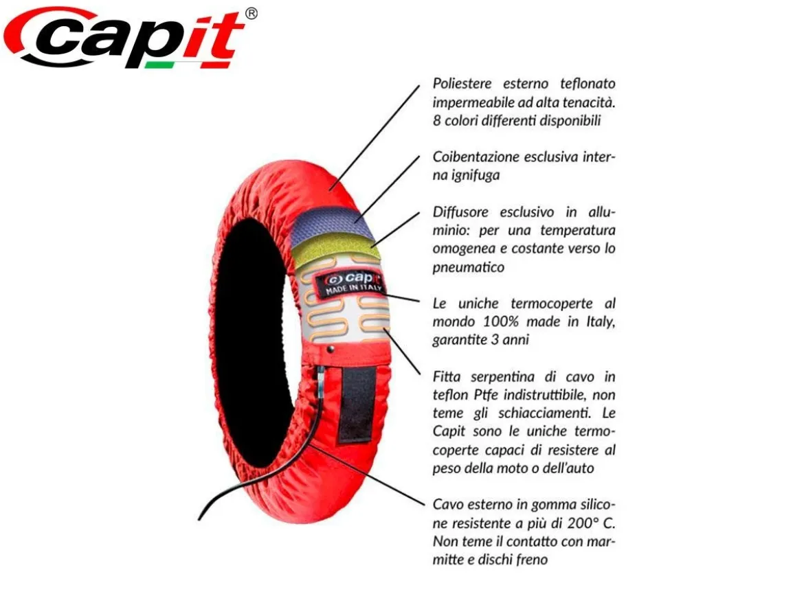 COPPIA TERMOCOPERTE CAPIT MOTO MINI VISION