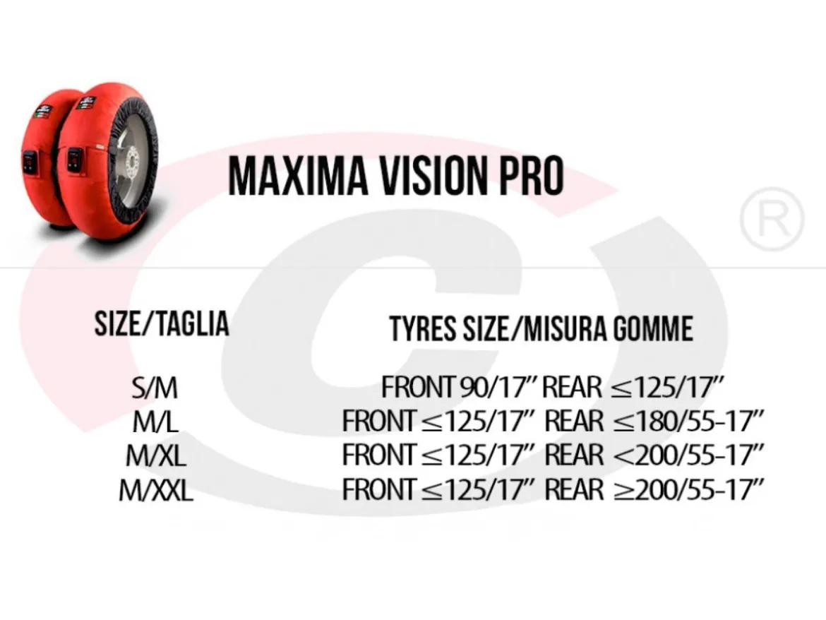 COPPIA TERMOCOPERTE CAPIT MOTO MAXIMA VISION