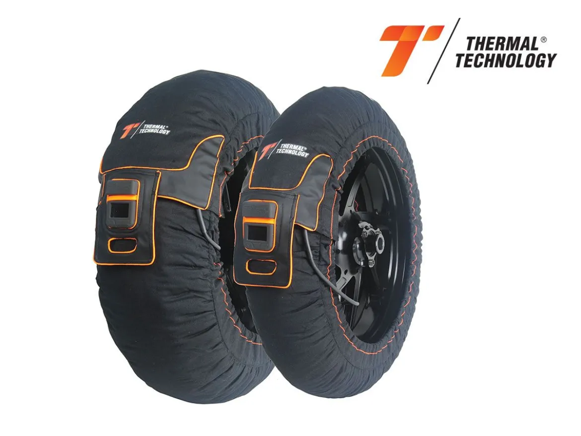 COPPIA TERMOCOPERTE EVO DUAL ZONE THERMAL TECHNOLOGY SBK / MOTOGP TAGLIA XXL