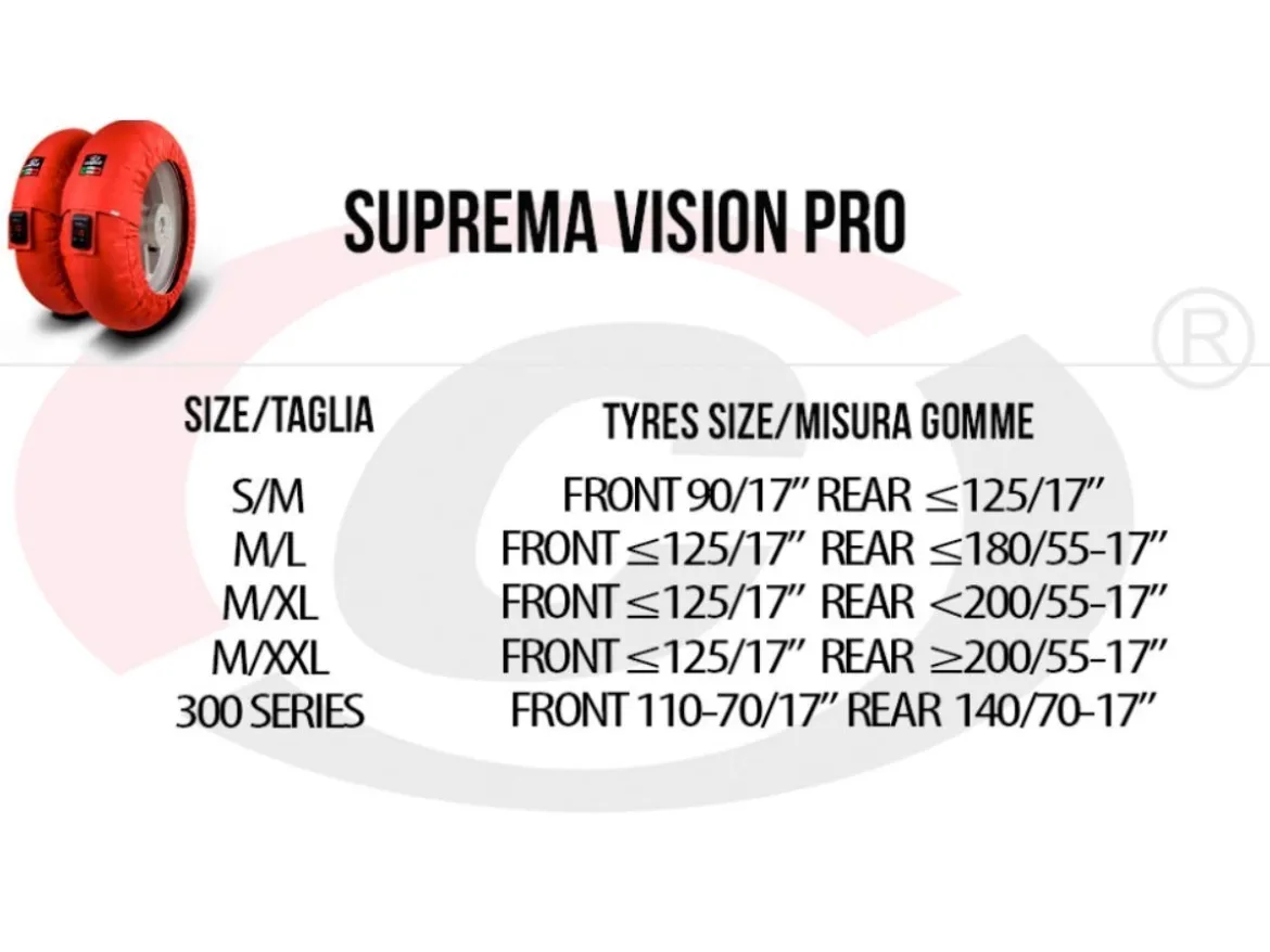 COPPIA TERMOCOPERTE MOTO CAPIT SUPREMA VISION