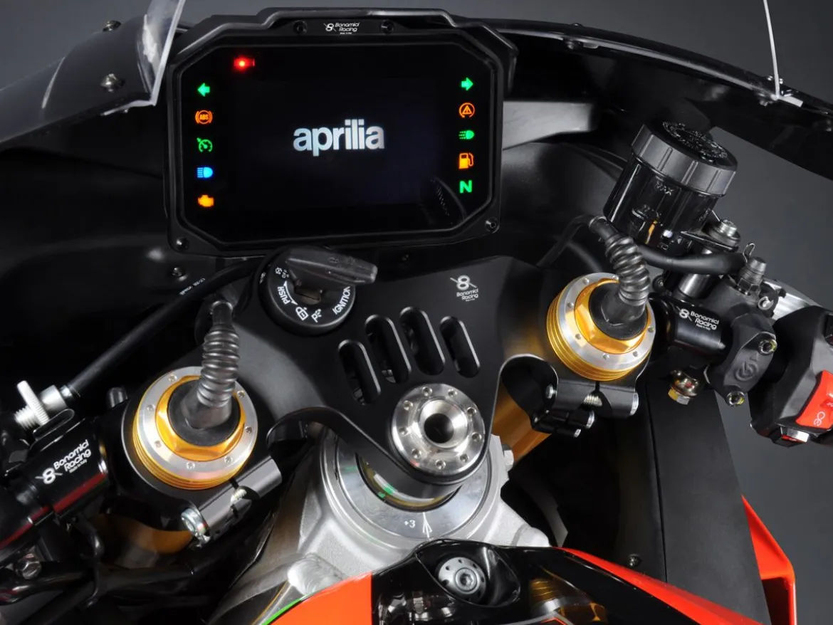 COVER PROTEZIONE STRUMENTAZIONE BONAMICI RACING APRILIA TUONO V4 2021-2024