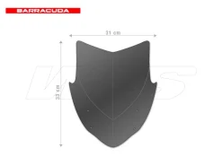 CUPOLINO AEROSPORT BARRACUDA BMW R 1200R 2015-2017