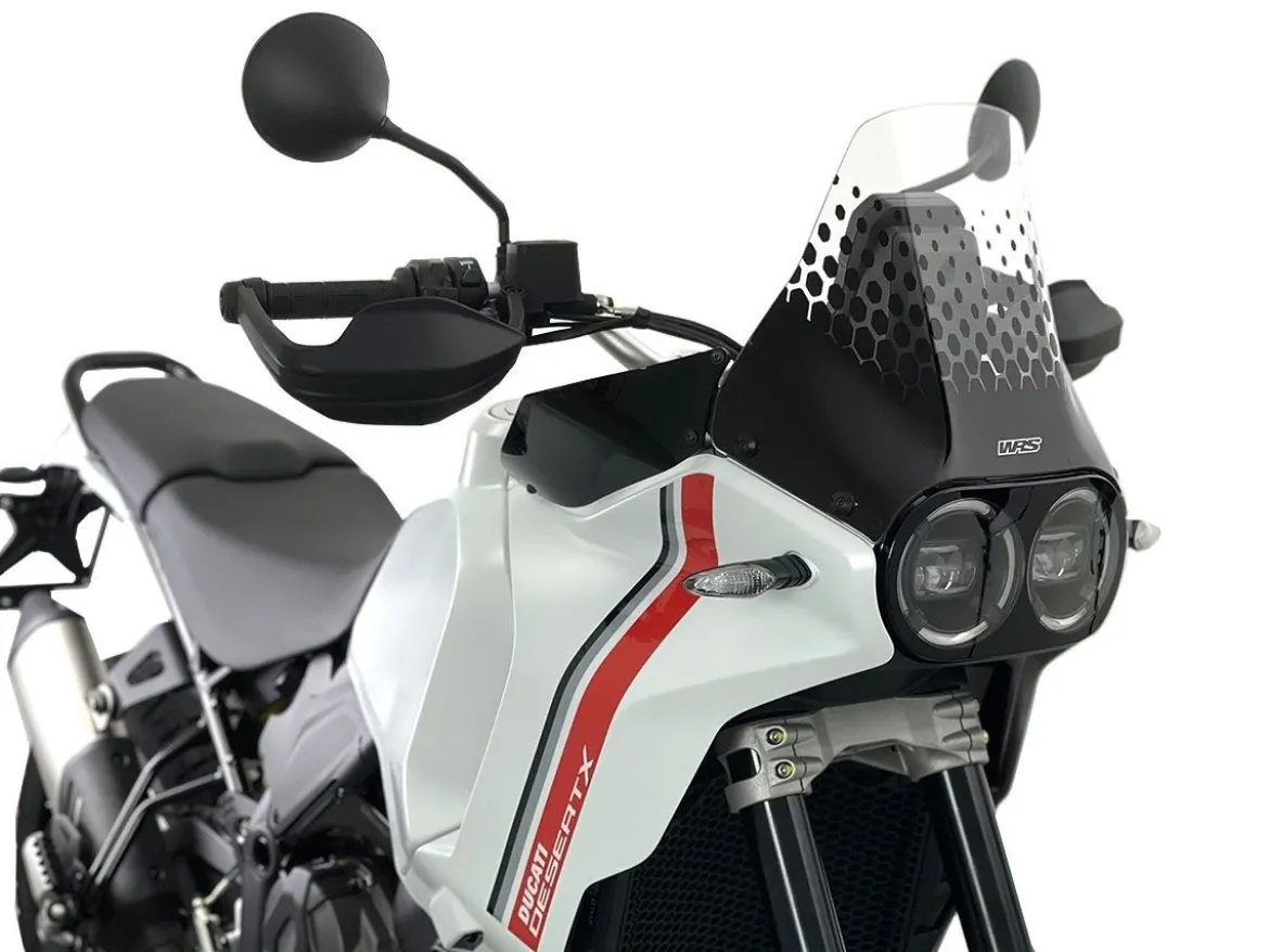 CUPOLINO ENDURO TRASPARENTE WRS DUCATI DESERT X / RALLY / DISCOVERY 2022-2025