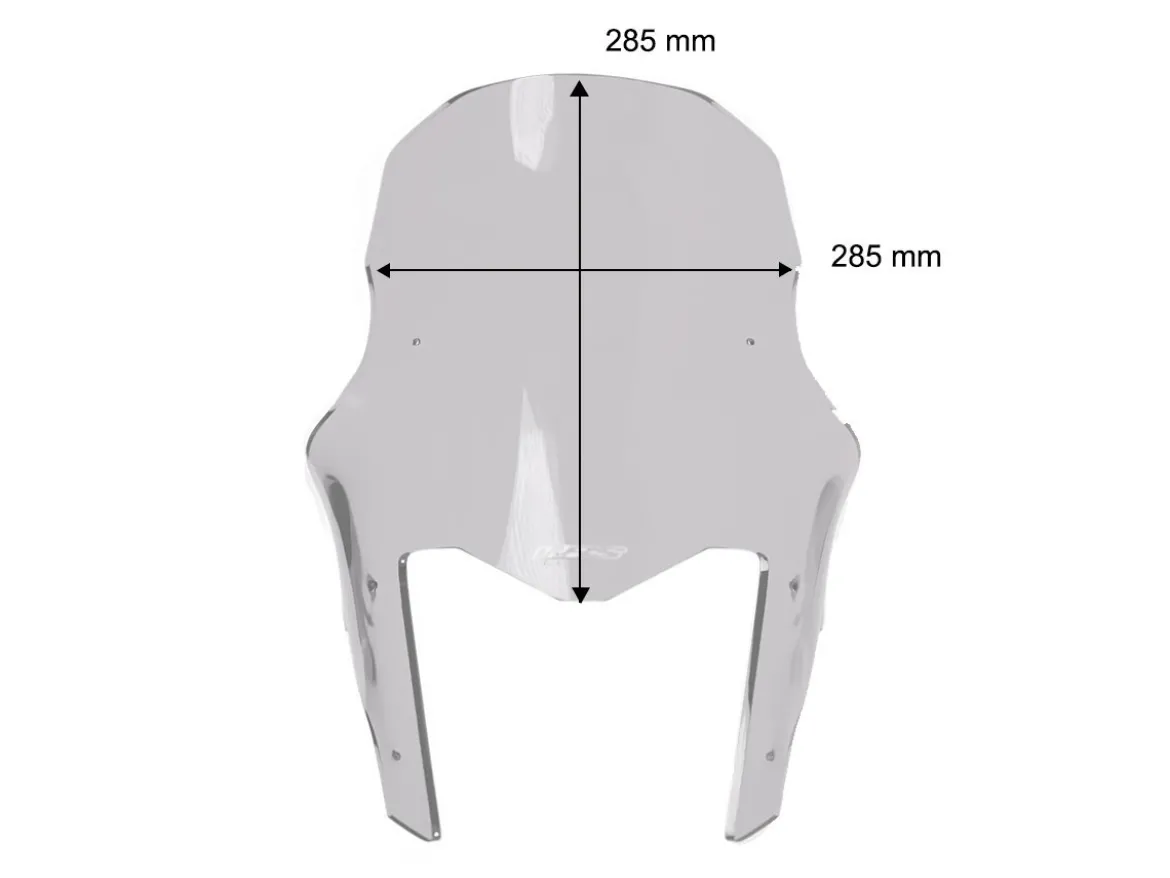 CUPOLINO ENDURO TRASPARENTE WRS YAMAHA TENERE 700 / RALLY 2025-2026