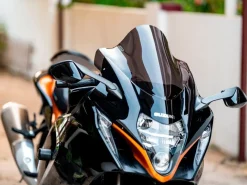CUPOLINO RACE ALTO WRS FUME' SCURO +50MM SUZUKI GSX-R 1300 HAYABUSA 2021-2026