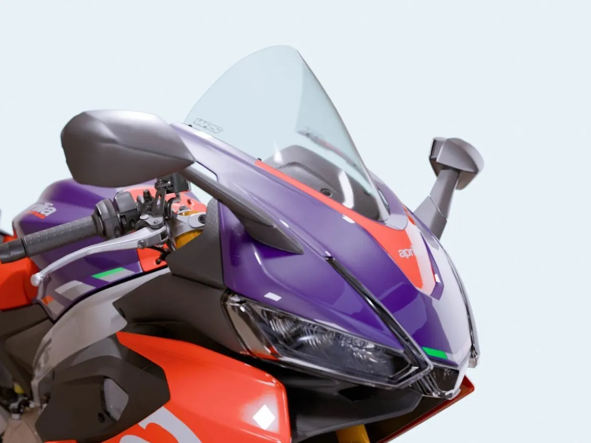 CUPOLINO RACE ALTO WRS TRASPARENTE APRILIA RS 660 2020-2026