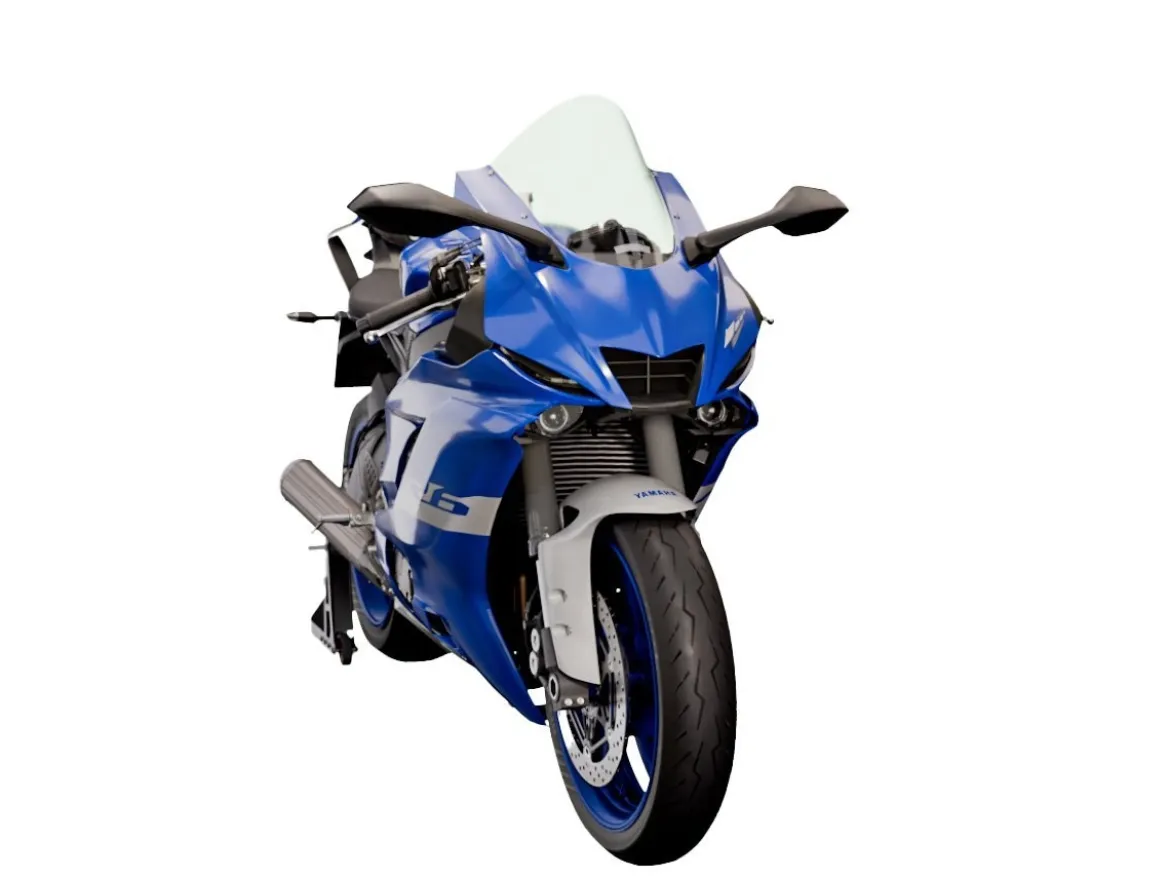 CUPOLINO RACE ALTO WRS TRASPARENTE +50MM YAMAHA R6 2017-2026